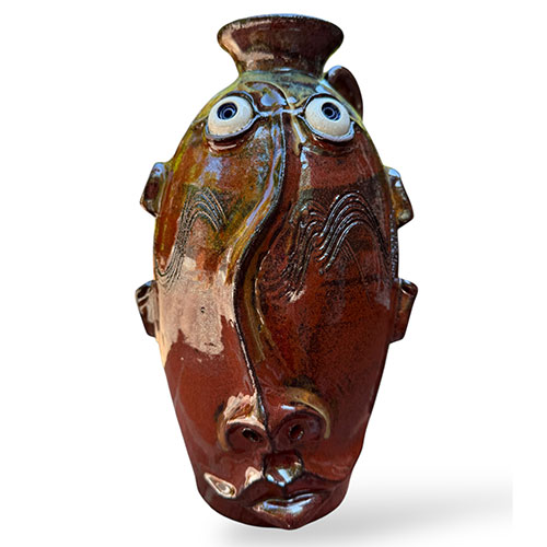 Johnathan Corn 11" Face Jug DP5290